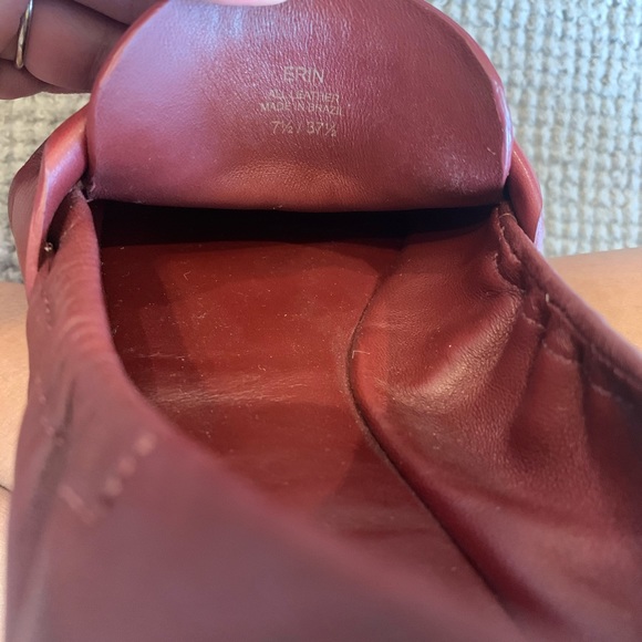 MERCEDES CASTILLO Genuine Leather Erin Loafer size 7.5/37.5 - Picture 8 of 8
